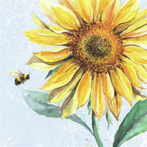 Sunflower Bee 5D Diamond Painting - 5diamondpainting.com – Five Diamond ...