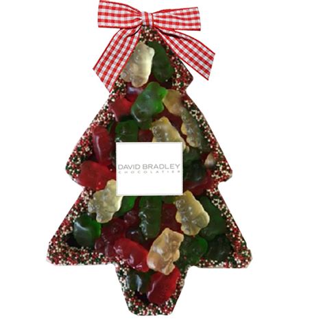 Edible Tree with Gummy Bears | Christmas sprinkles, Christmas chocolate ...