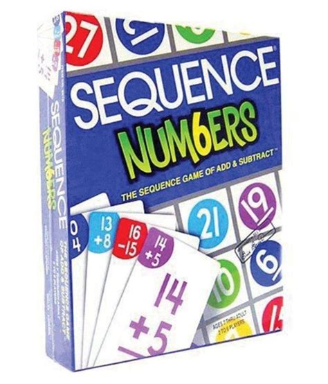 Sequence Numbers Board Game For Kids Board Game - Buy Sequence Numbers Board Game For Kids Board ...