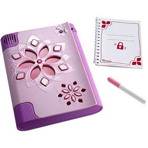 My Password Journal Voice Activated Security Invisible Ink Secret Compartment