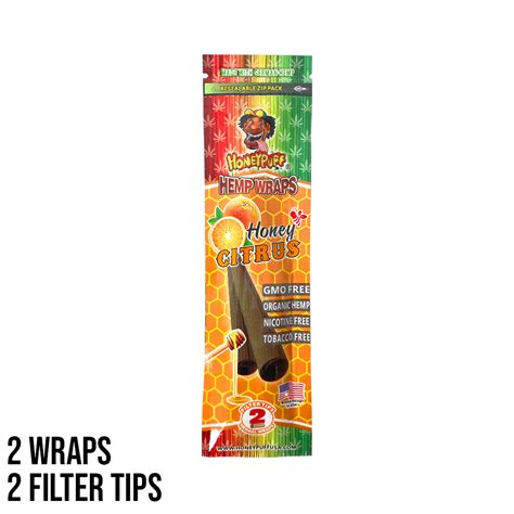 Hemp Blunt Wraps by HoneyPuff | Citrus | Dickpunch