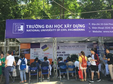 Điểm chuẩn Đại học Xây dựng 3 năm qua