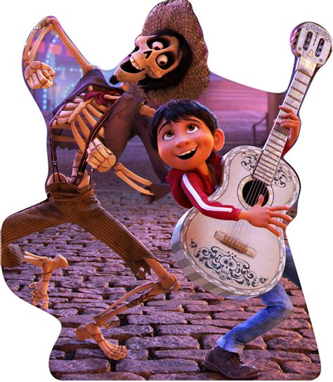 COCO - MIGUEL AND HECTOR SING - 52" TALL LIFE SIZE CARDBOARD CUTOUT ST – Standee Store Cardboard ...