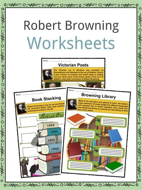 Robert Browning Facts & Worksheets | Poetry, Life & Biography