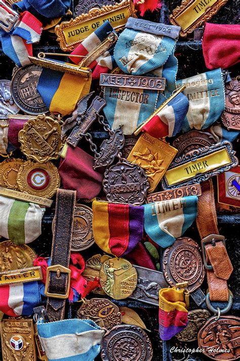 Meet Medals Photograph by Christopher Holmes - Pixels