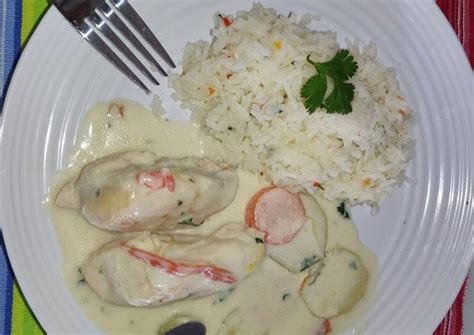 Pollo en crema. Al estilo guatemalteco Receta de Idilberto Andalia- Cookpad