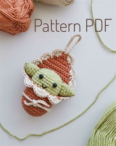 Crochet Pattern PDF Newborn Baby Alien Amigurumi | Etsy