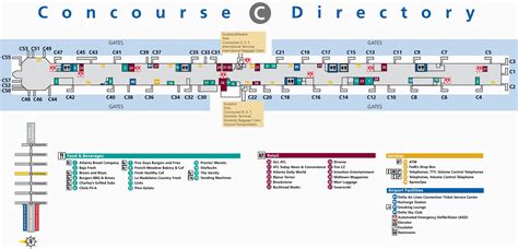 Map Of atlanta Georgia Airport | secretmuseum