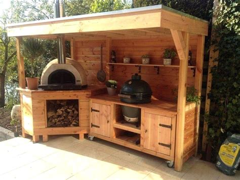 Outdoor kitchen areas have long been prominent in the cozy climate of ...