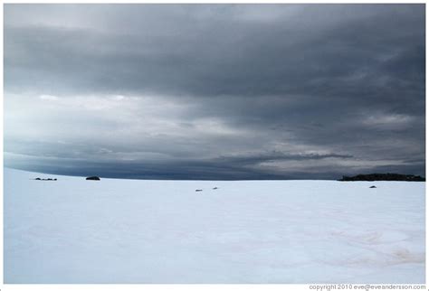 Prospect Point, Graham Land, the first point on the Antarctic mainland onto which I stepped ...