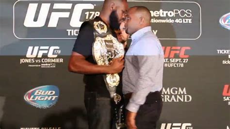 WATCH: Jon Jones vs. Daniel Cormier Stare Down Brawl