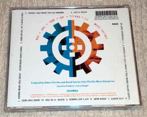 C+C Music Factory – Gonna Make You Sweat (CD, 11 Tracks)