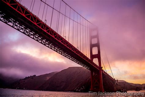 Golden Gate Bridge Sunset | Tim Jackson Photography | Buy Photographic, Canvas and Poster Prints