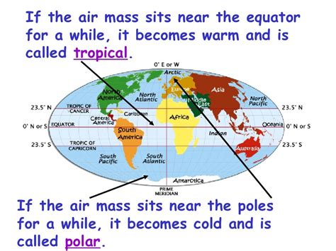 Chapter 16 2 Air Masses, Fronts And Weather Maps Andie