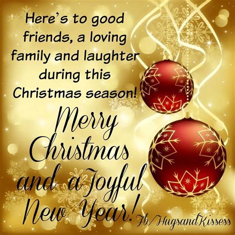 Merry Christmas And A Joyful New Year | Merry christmas family, Family christmas quotes ...