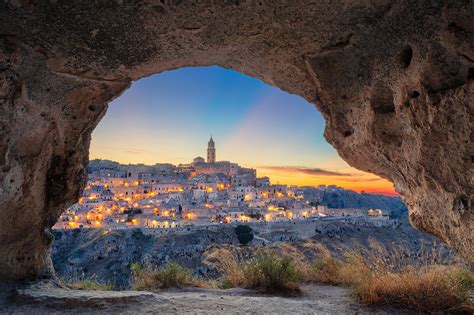 Gray concrete buildings, Italy, Matera, cave, rock HD wallpaper | Wallpaper Flare