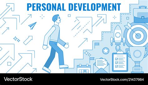 Personal development Royalty Free Vector Image