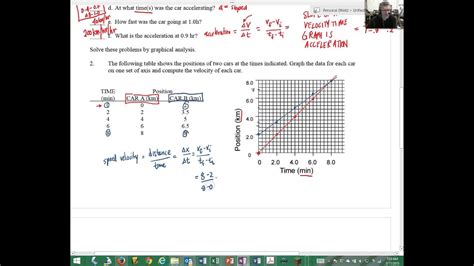 Velocity Time Graph Worksheet - Wordworksheet.com