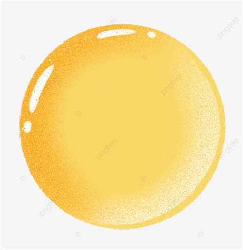 Yellow Bubble PNG Transparent, Yellow Bubble, Bubble, Yellow, Round PNG Image For Free Download