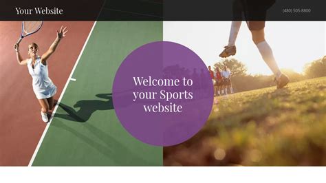 Sports Website Templates | GoDaddy