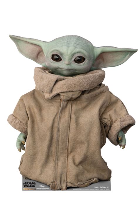 The Child (Baby Yoda) Official Mandalorian Cardboard Cutout / Standee