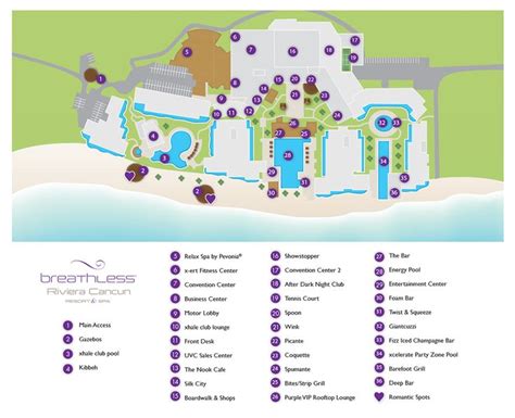 resort map | Vacation club, Cancun map, Cancun vacation