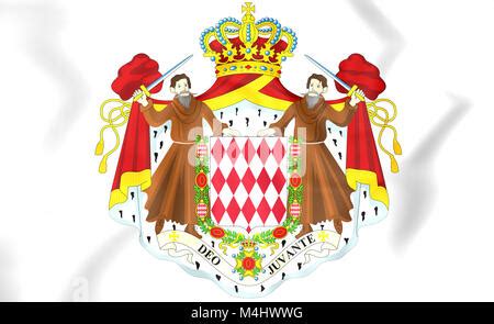 Monaco coat of arms Stock Photo: 25444188 - Alamy