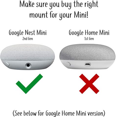 The Simple Built-In Google Nest Mini (2nd Gen) Mount – Mount Genie