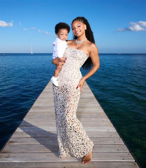 Halle Bailey Shares First Photo of Her Son with DDG