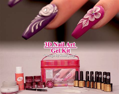 3D Gel Nail Art Product Kit 1170AED - Platform to buy, TJungs Products & beauty courses Online