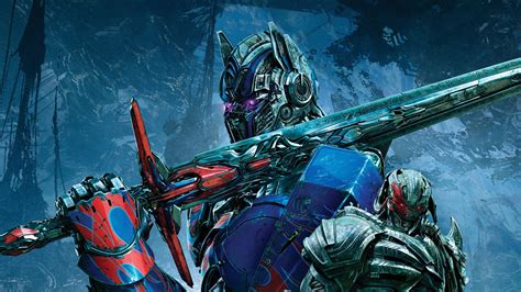 Download 1920x1080 Optimus Prime, Transformers: The Last Knight, Sword ...