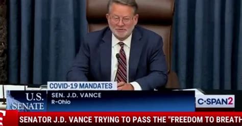 Watch: Senator J.D. Vance Trying To Pass The "Freedom to Breathe" Act