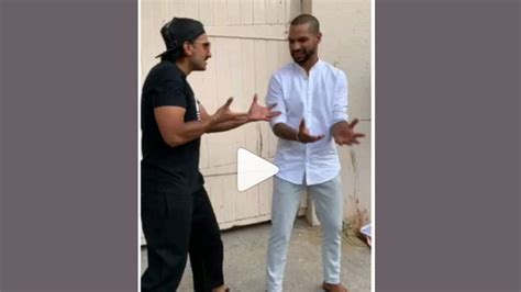 Ranveer Singh-Shikhar Dhawan dancing to Khali Bali hook step is mind ...