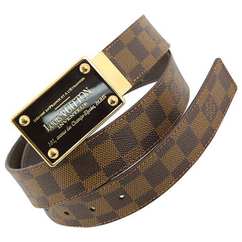 Louis Vuitton Belt Men's Saint-Hule Envan Tour Reversible Brown Leather ref.244540 - Joli Closet