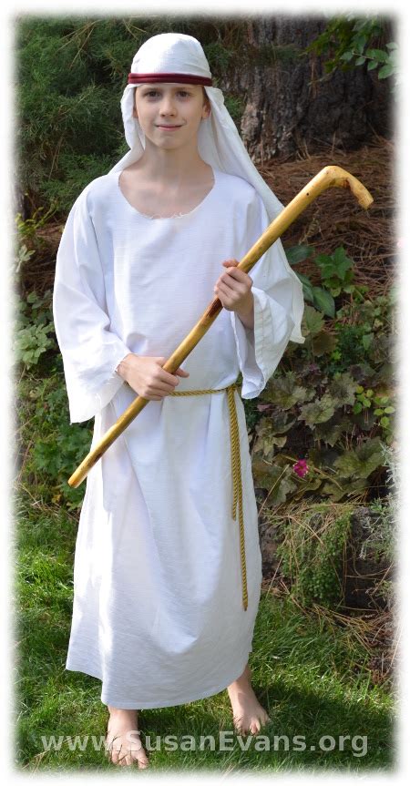 Bible Costume in Five Minutes « Susan's Homeschool Blog