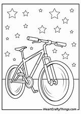 Bike Coloring Page sketch template