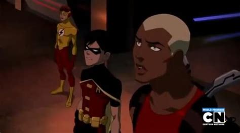 Season 1 Episode 1 Independence Day: Kid Flash, Robin, & Aqualad ...