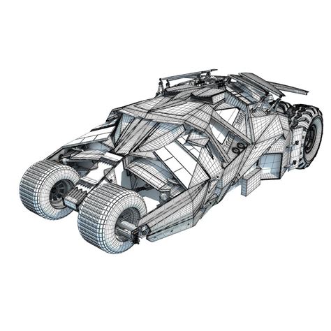 Batmobile Tumbler 3D Model – 3D Horse Batman Car, Batman Batmobile, Batman Poster, Batman ...