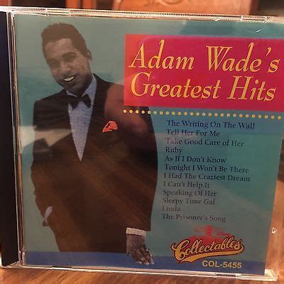 Adam Wade (Singer) Greatest Hits (CD, 2006, Collectables) 90431545522 | eBay