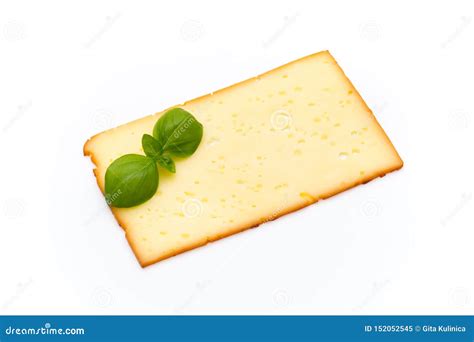 Cheese Slices Isolated on the White Background Stock Image - Image of milk, breakfast: 152052545