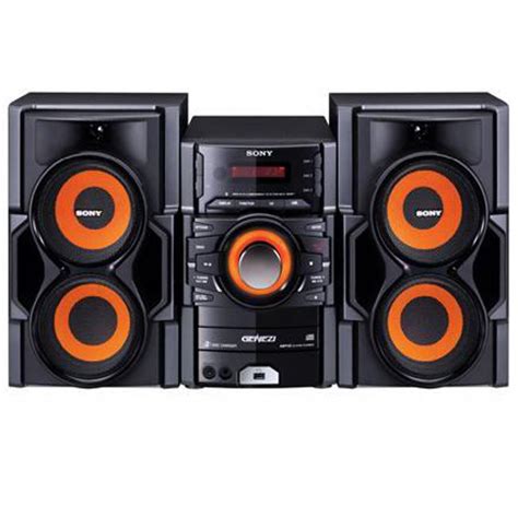 Sony MHC-EX8T 3-CD Dual Voltage Stereo System w/MP3 & USB