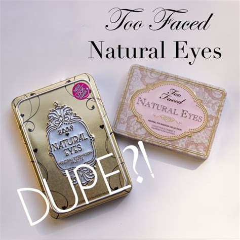 There Goes Audrey: Too Faced Natural Eyes Vs. Hard Candy Natural Eyes