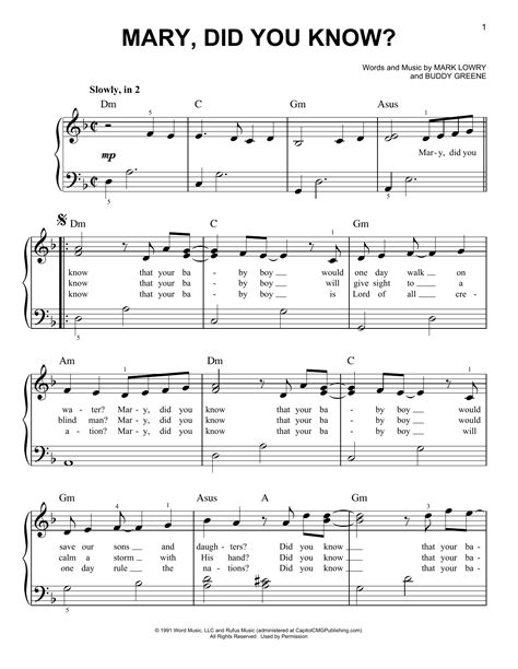 mary did you know sheet music piano - Yahoo Image Search Results ...