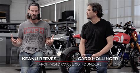 Keanu Reeves's Arch Motorcycle company floats idea of electric motorcycle