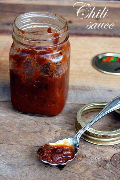 Classic homemade chili sauce recipe.The Art of Doing Stuff