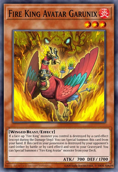 Fire King Avatar Garunix - Yu-Gi-Oh! Card Database - YGOPRODeck