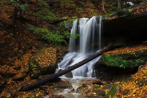 A Waterfall at McConnells Mill State Park in Western Pennsylvania : r ...