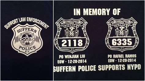 Officers are selling ‘Support Law Enforcement’ shirts to raise money ...