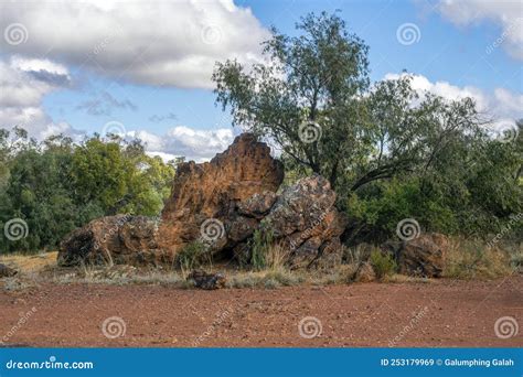 Devil`s Rock, an Ancient Rock Formation Sacred To Local Aboriginal ...