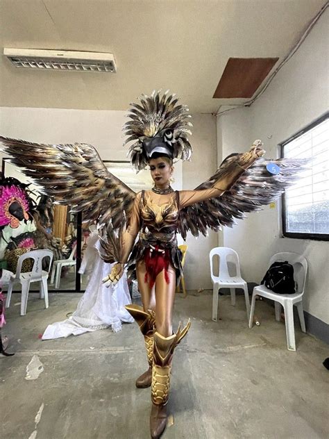 Philippine Eagle Inspired Costume | Fashion costume, Fashion, Costumes